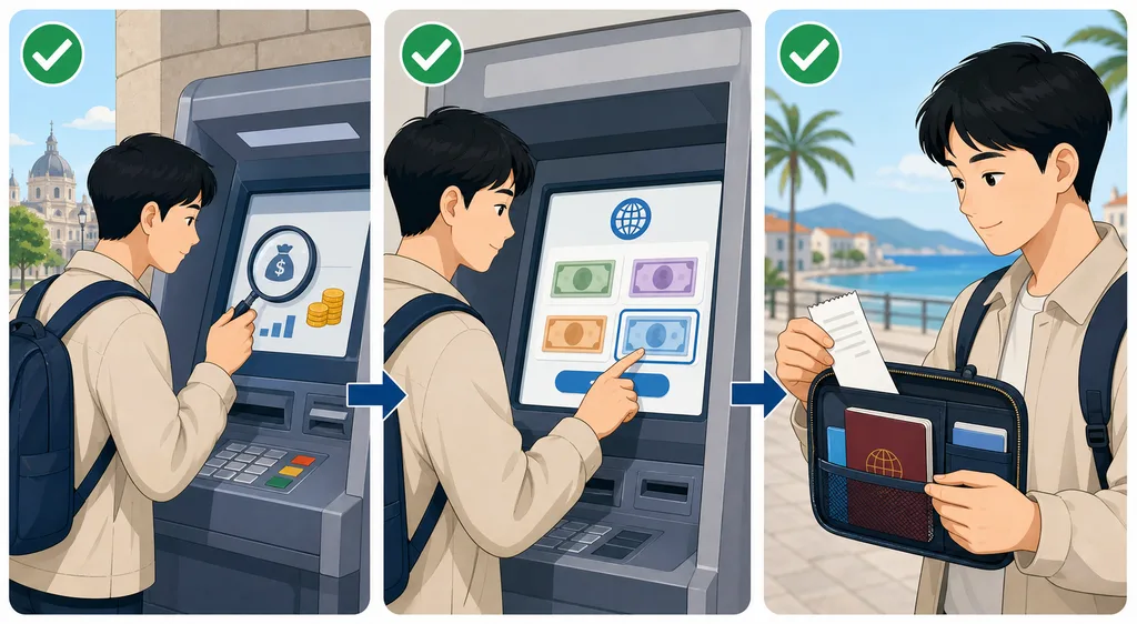 해외 ATM 인출 수수료 줄이는 체크리스트